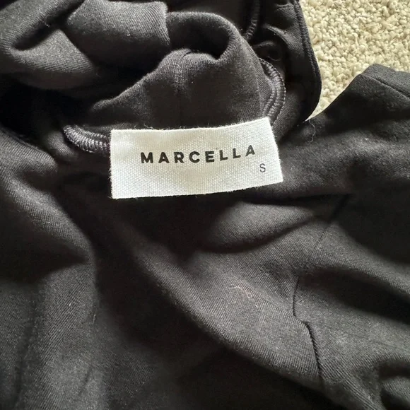 Marcella Black cold shoulder top - Picture 2 of 3